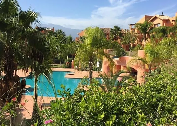 Sotoserena 2d Con Vista A La Piscina Y Montana Lägenhet Estepona